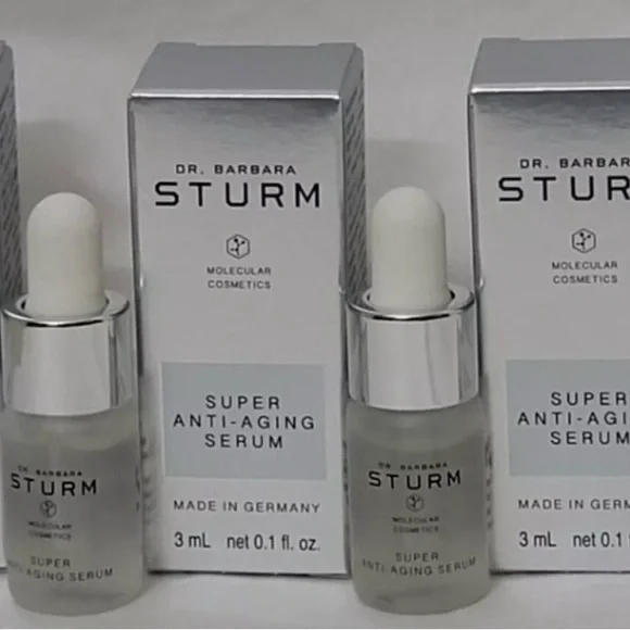 Dr. Barbara Sturm Anti-Aging Serum - Silver and White 3ml x 3 bottles